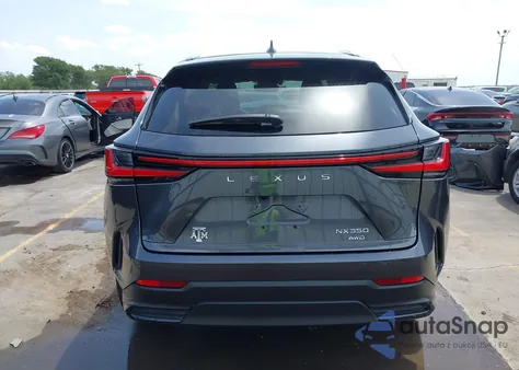 2023 Lexus Nx 350 Luxury from USA, damaged, VIN 2T2HGCEZ7PC031801